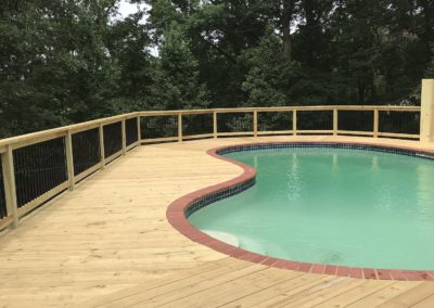 pool and patio deck- Bella Vista AR - Bella Vista Contractors