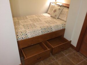 Bella Vista Contractors custom Bed - Rogers, AR
