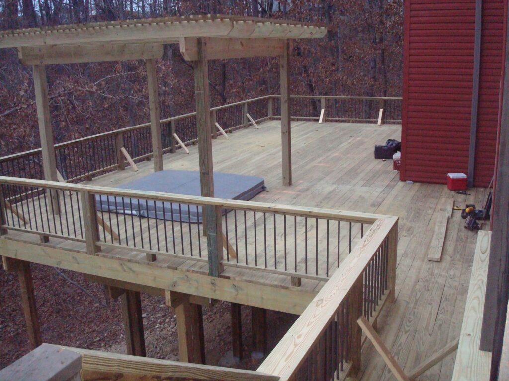 Home improvements - outdoor living - deck and pergola - Bentonville AR - Bella Vista Contractors