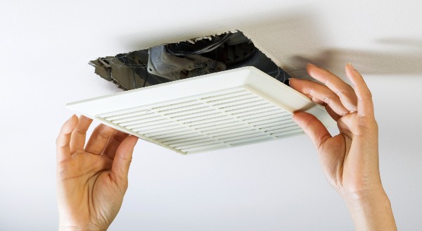 clean bathroom air fan vent -August Home Maintenance Tasks - Bella Vista Contractors