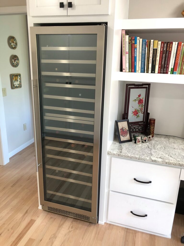 Wine storage and built-in cabinet